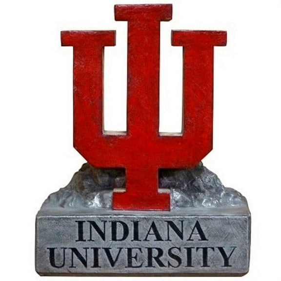 Indiana Hoosiers 18" Trident Stone Mascot Collegiate Legacy Statue