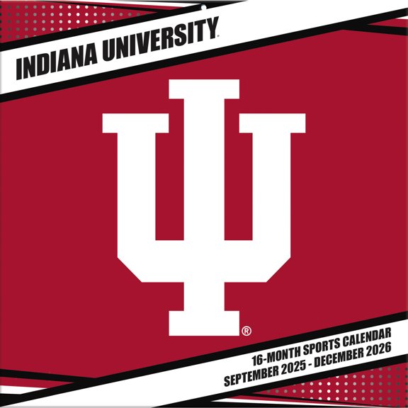 Indiana Hoosiers 2026 16M Turner Wall Calendar - Pf