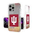 thumbnail image 1 of Indiana Hoosiers Linen Logo iPhone Glitter Case, 1 of 1