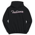 thumbnail image 1 of Indiana Humor Graphic Black Men's Crewneck Sweatshirt Hoodie, 1 of 1
