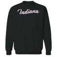 thumbnail image 1 of Indiana Humor Graphic Black Men's Crewneck Sweatshirt, 1 of 1