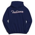 thumbnail image 1 of Indiana Humor Graphic Navy Men's Crewneck Sweatshirt Hoodie, 1 of 1