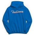 thumbnail image 1 of Indiana Humor Graphic Royal Men's Crewneck Sweatshirt Hoodie, 1 of 1
