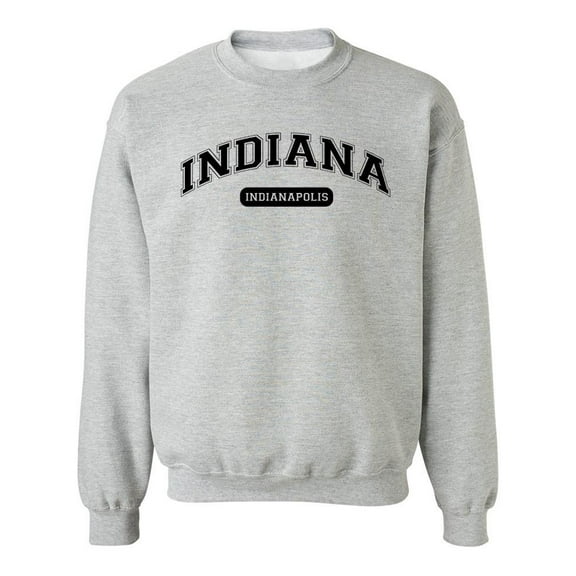 Indiana, Indianapolis Men Sweatshirt, Male 4X-Large