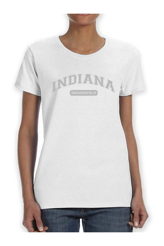 Indiana Indianapolis- Women T-Shirt, Female Medium
