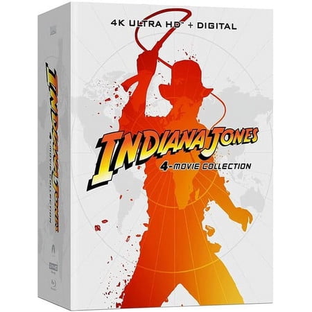Indiana Jones: 4-Movie Collection (4K Ultra HD + Digital Copy) (Steelbook)