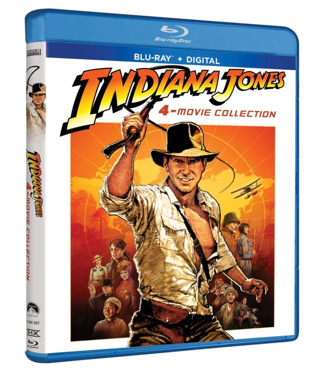 Indiana Jones 4 Movie Collection Blu ray Digital Copy