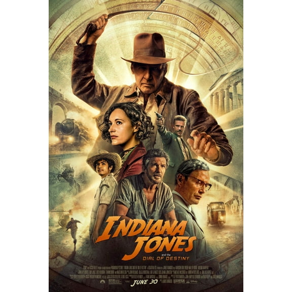 Indiana Jones And The Dial Of Destiny Movie Poster 11"x17" 11inx17in