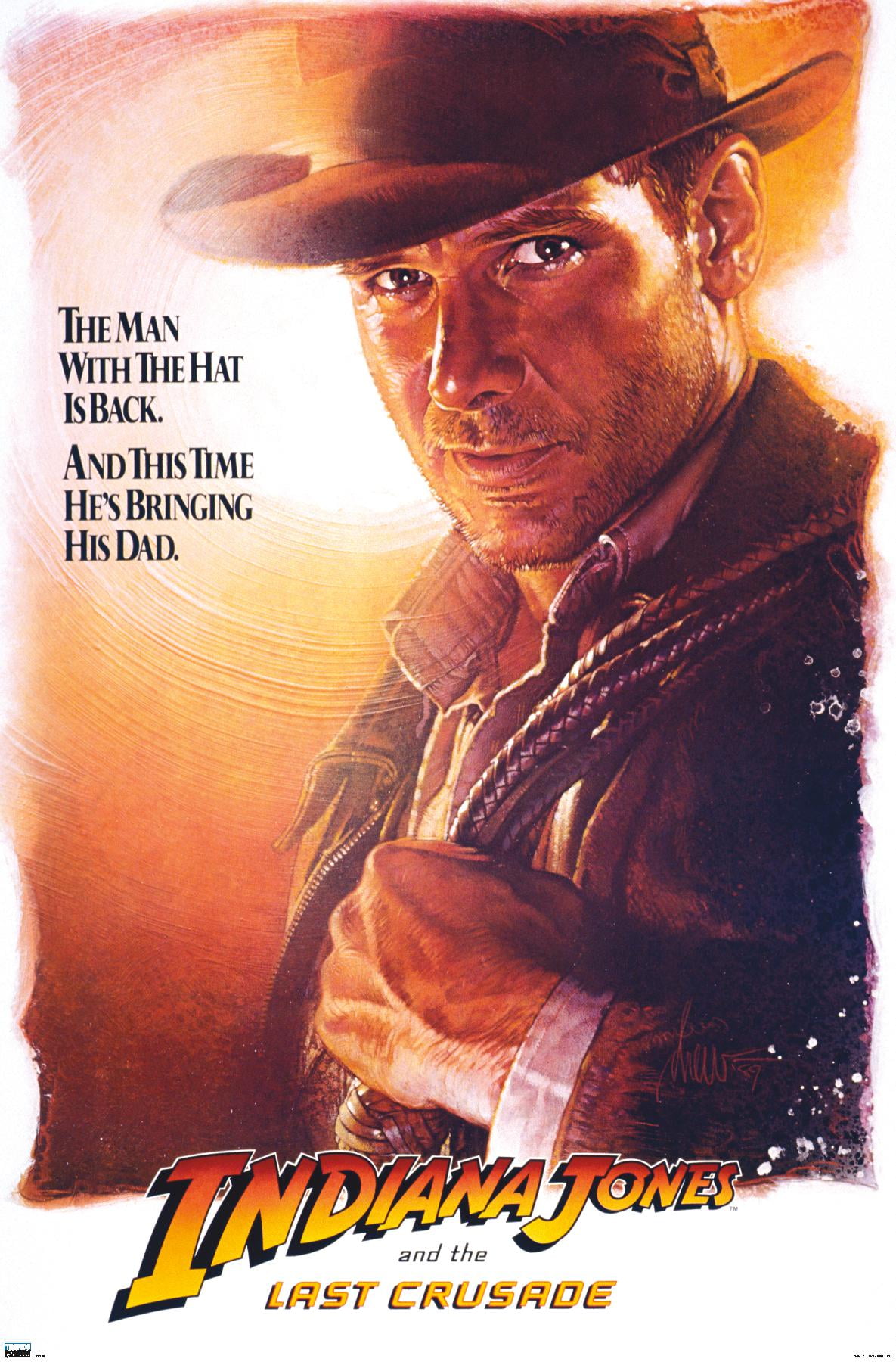 Indiana Jones And The Last Crusade - One Sheet Wall Poster, 22.375