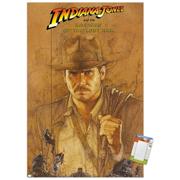 Indiana Jones And The Raiders Of The Lost Ark - One Sheet Wall Poster, 14.725" x 22.375"