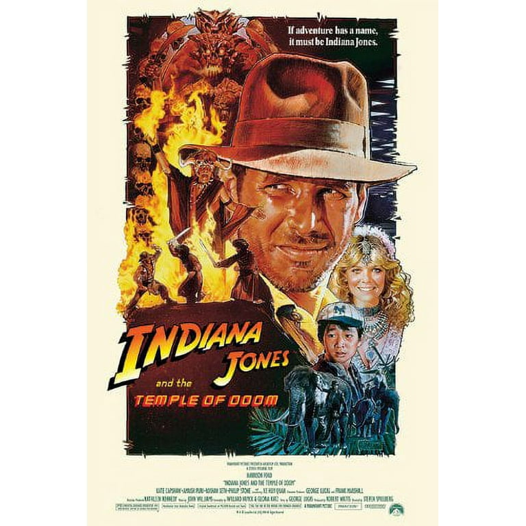 INDIANA JONES and the TEMPLE OF DOOM チラシ INDIANA JONES and the TEMPLE OF DOOM チラシ INDIANA JONES