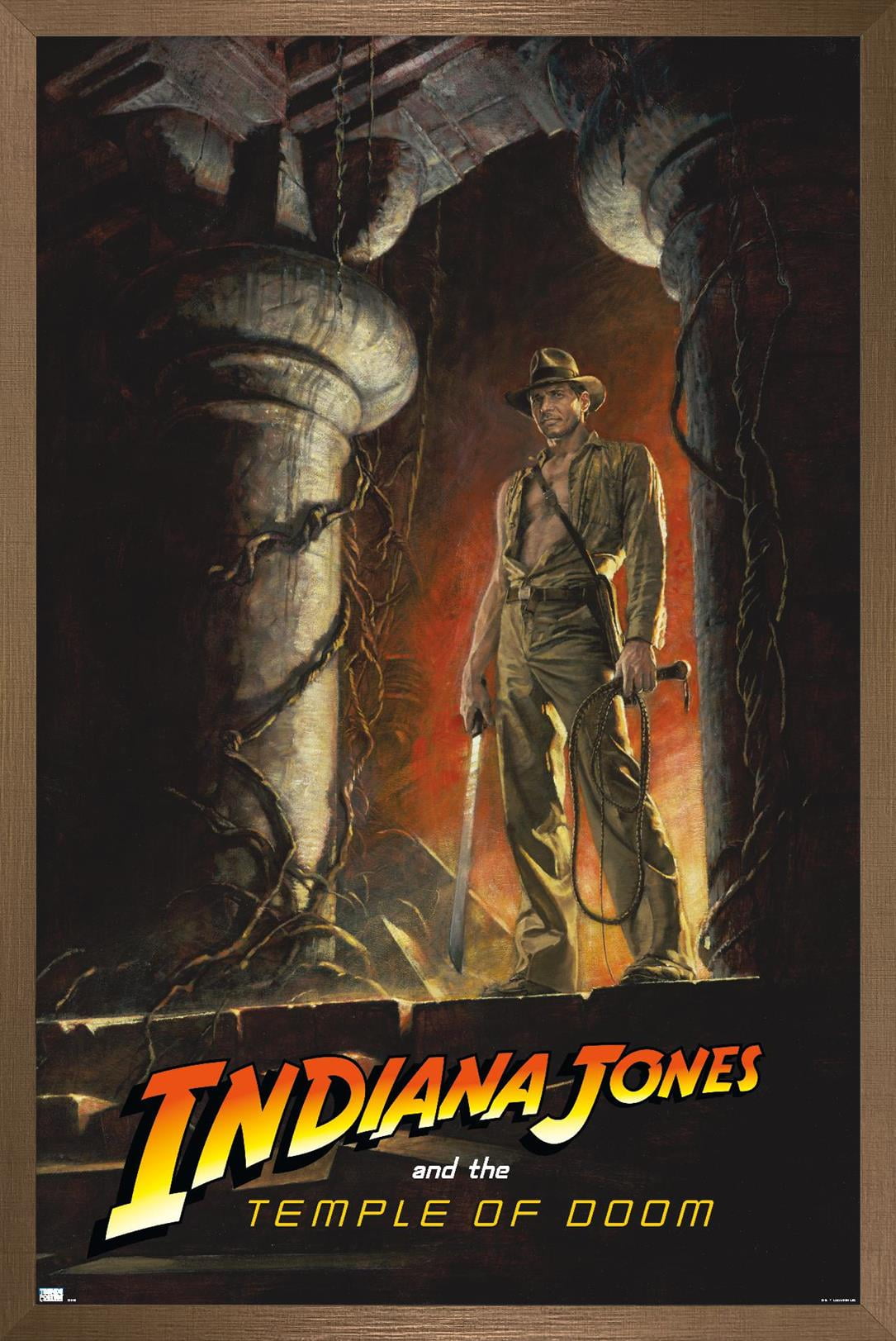Indiana Jones And The Temple Of Doom - One Sheet Wall Poster