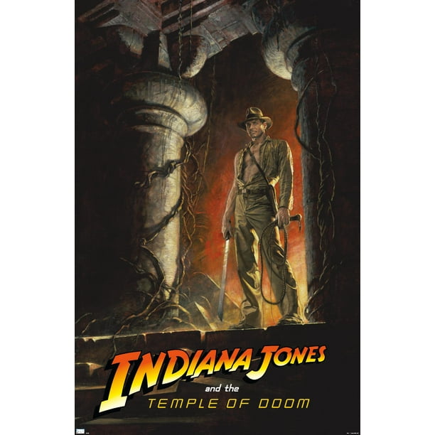Indiana Jones And The Temple Of Doom - One Sheet Wall Poster