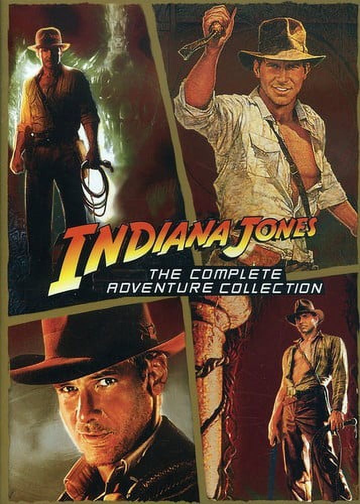 THE ADVENTURES OF INDIANA JONES Collection Harrison FORD (5 DVD