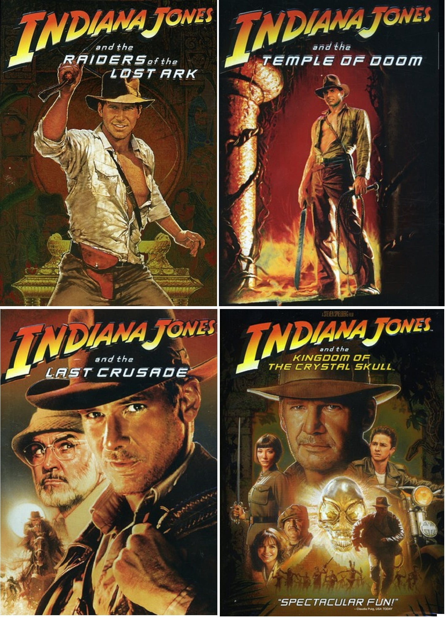 Indiana Jones The Complete Collection (DVD) (Regular format) [1981 ...