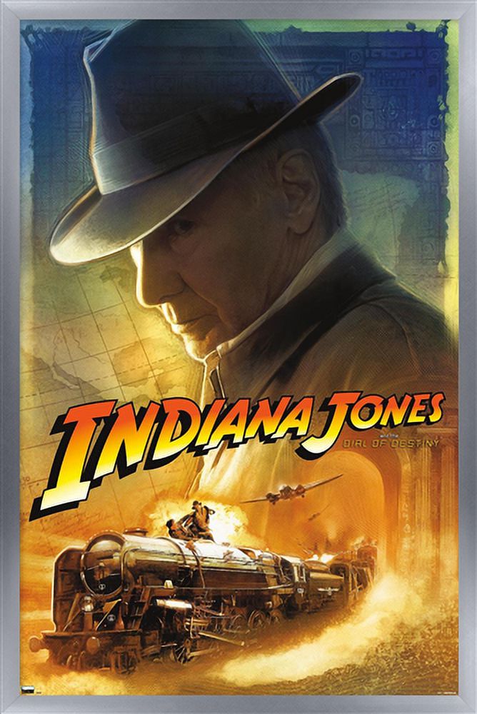 Indiana Jones and the Dial of Destiny Hat Wall Poster, 22.375" x 34 — free download