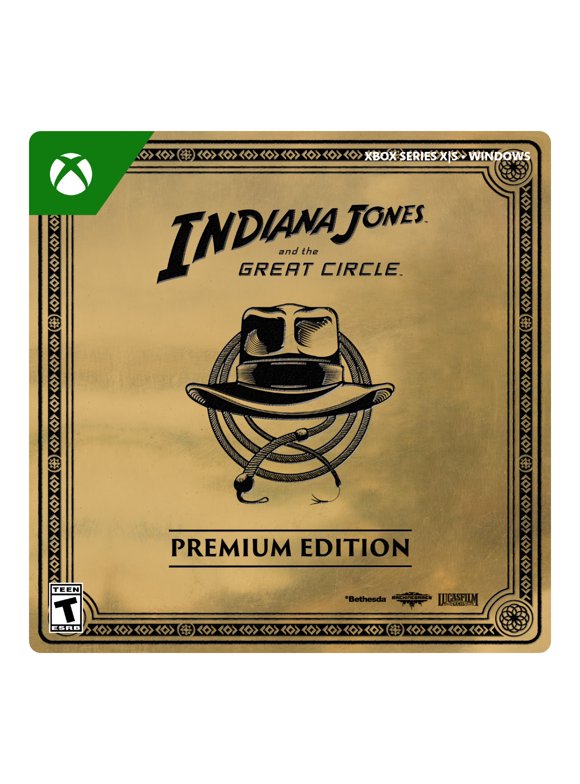Indiana Jones and the Great Circle: Premium Edition -Xbox Series X|S, Windows 10 [Digital]