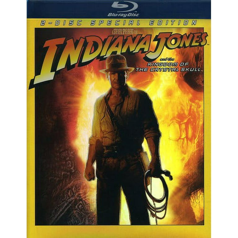 5) Indiana Jones DVD Lot: Indiana Jones 1, 2, 3 & 4 + Bonus