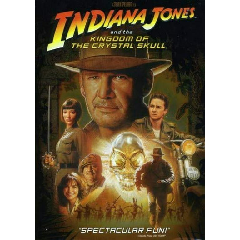 Indiana Jones and the Kingdom of the Crystal Skull (DVD, 2008), Harrison  Ford