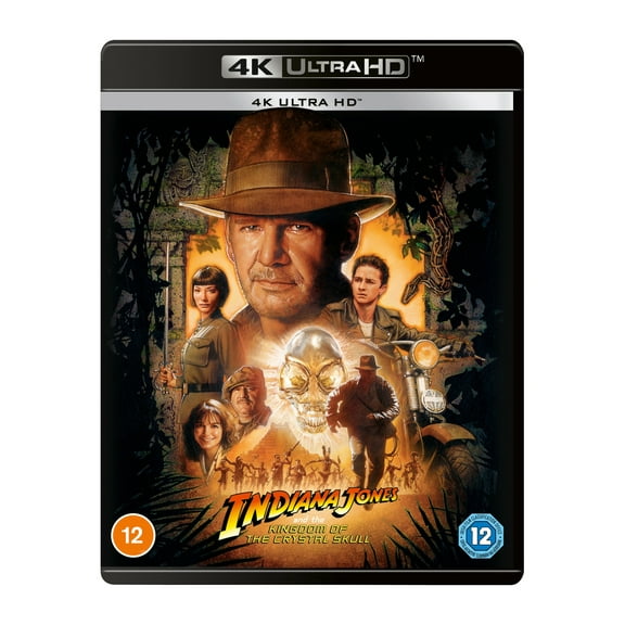 Indiana Jones and the Kingdom of the Crystal Skull (4K Ultra HD) Shia LaBeouf Jim Broadbent