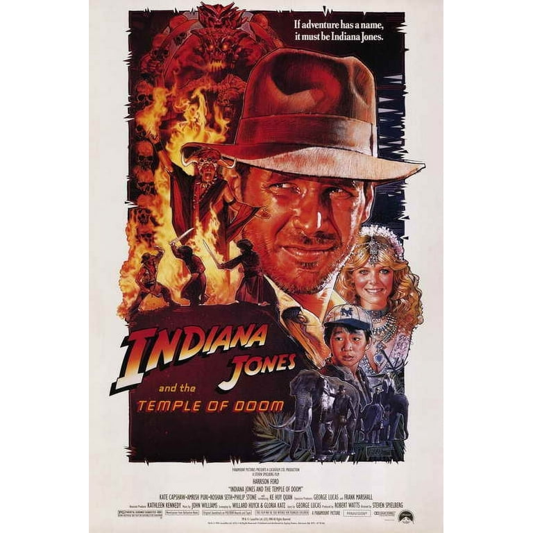 INDIANA JONES and the TEMPLE OF DOOM チラシ Indiana Jones And The Temple Of Doom Posters - Buy Indiana