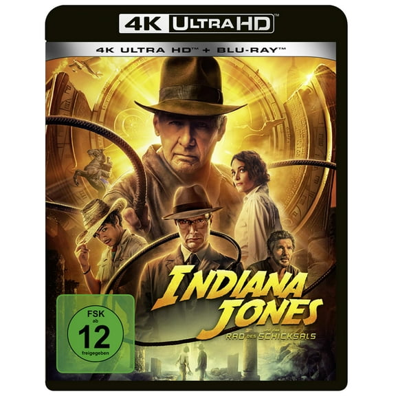 Indiana Jones und das Rad des Schicksals (4K Ultra HD) (+ Blu-ray) (4K Ultra HD) Harrison Ford