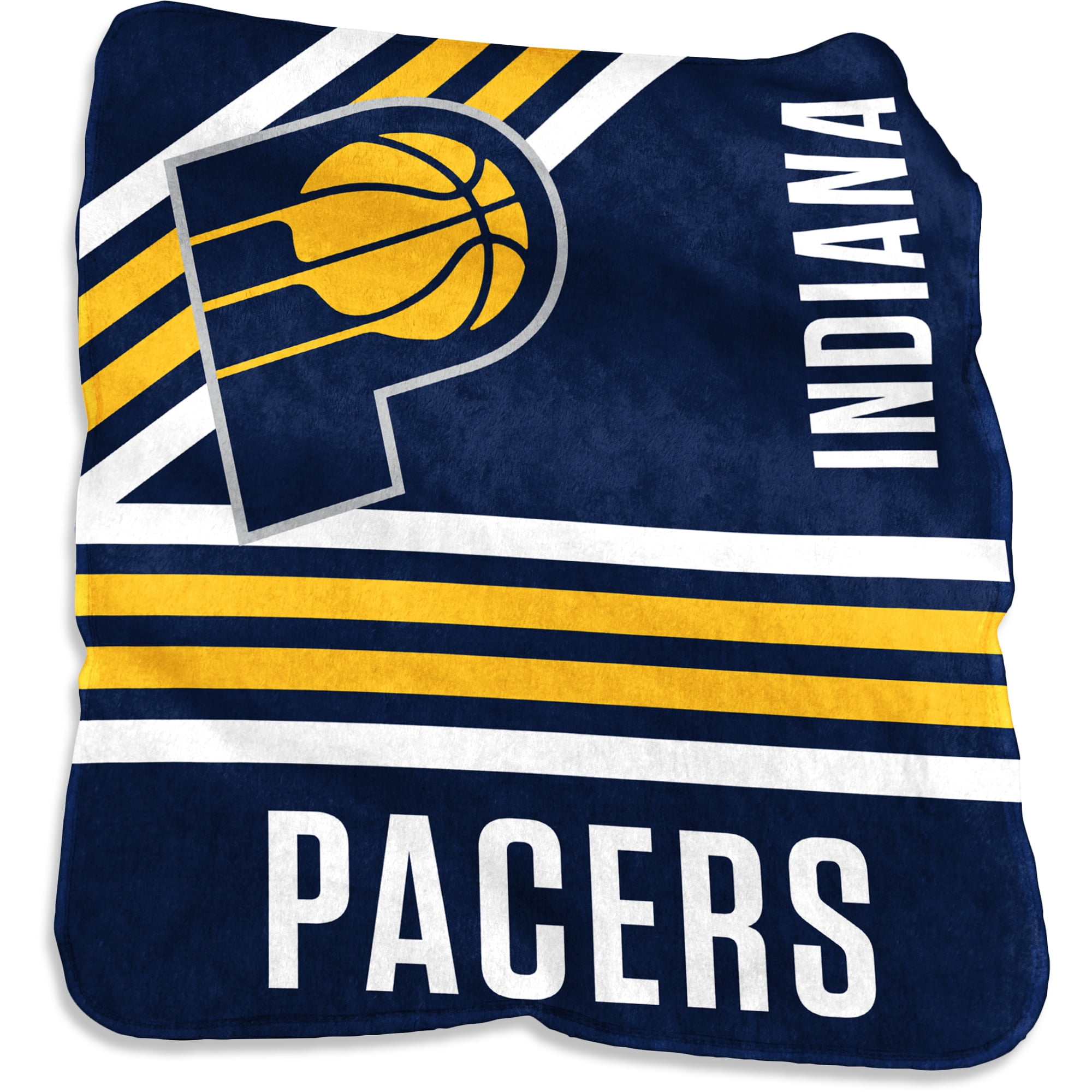 Indiana Pacers 50'' x 60'' Plush Raschel Throw Blanket
