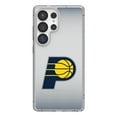 thumbnail image 1 of Indiana Pacers Linen Logo Galaxy Clear Case, 1 of 5
