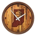 thumbnail image 1 of Indiana Pacers 20.25" Faux Barrel Top Clock, 1 of 5