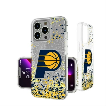 Indiana Pacers iPhone Glitter Case with Confetti Design