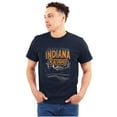 thumbnail image 1 of Indiana Raceway Midwest Car Race Plus Size Crewneck Graphic Tee Shirt Brisco Brands 2X, 1 of 5