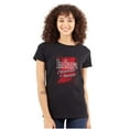thumbnail image 1 of Indiana Retro State Map Shape Cool IN Womens Fitted Plus Size Graphic Tee Brisco Brands 2X, 1 of 5