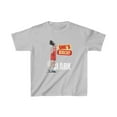 thumbnail image 1 of Indiana She's Back Caitlin Clark 22 Basketball Cartoon Kids Cotton Tee, 1 of 2