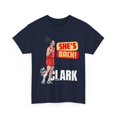 thumbnail image 1 of Indiana She's Back Caitlin Clark Shirt Women's Basketball Unisex Cotton Tee, 1 of 4