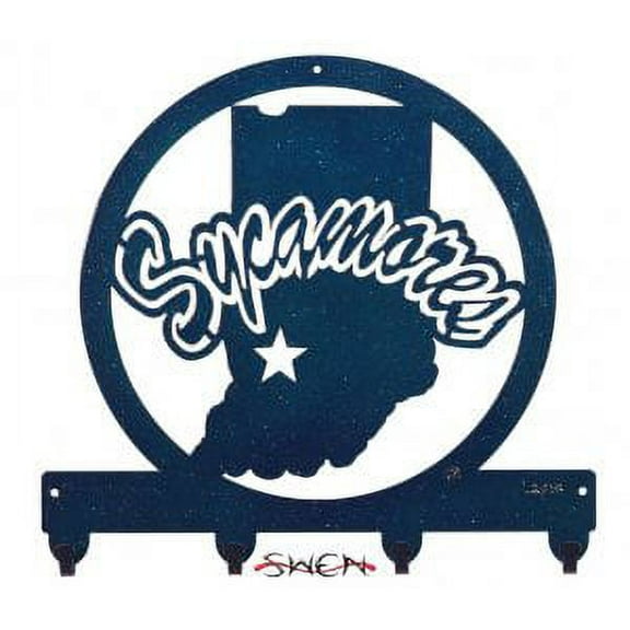 Indiana State Sycamores Key Chain Holder Hanger