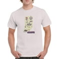 thumbnail image 1 of Indiana State Tourist Map T-Shirt Men -Image by Shutterstock, Male 3X-Large, 1 of 4