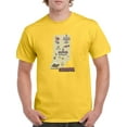 thumbnail image 1 of Indiana State Tourist Map T-Shirt Men -Image by Shutterstock, Male Small, 1 of 4