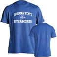 thumbnail image 1 of Indiana State University Sycamores Distressed Retro Short Sleeve T-Shirt, 1 of 3