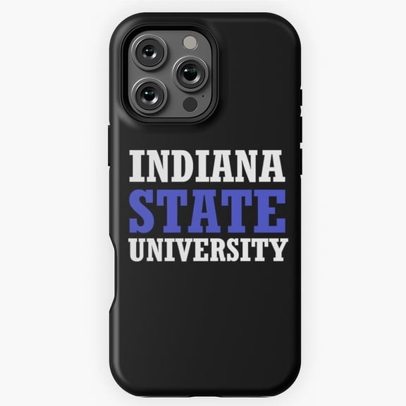 Indiana State University Sycamores H1376 Durable Unisex iPhone Case for iPhone 17/16/15/14/13/12/11 Pro Max