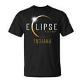 thumbnail image 1 of Indiana Total Solar Eclipse 2024 Women’s T-Shirt – Totality April 8 Event Tee, Hoosier State Celestial Eclipse Shirt, Astronomy Enthusiast Gift, Solar Eclipse Viewing, 1 of 3