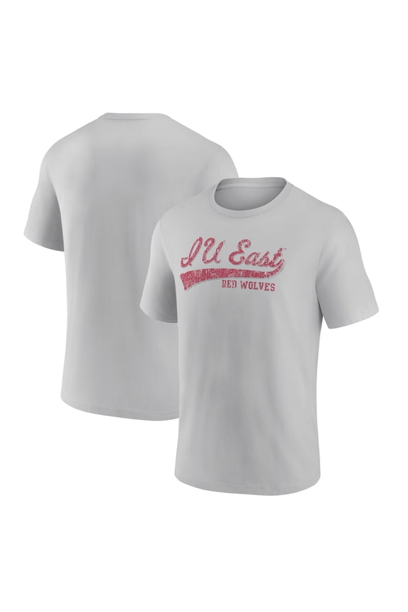 Indiana University East Red Wolves All-American Primary Tri-Blend T-Shirt - Ash