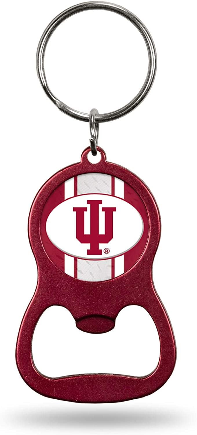 Indiana University Hoosiers Premium Solid Metal Bottle Opener Keychain ...
