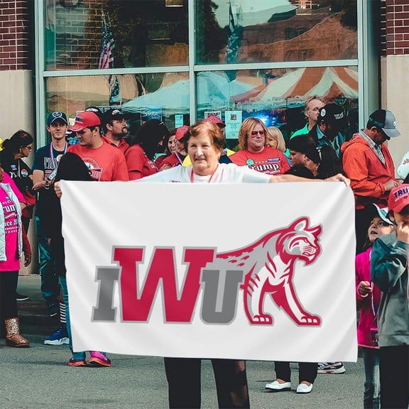 Indiana Wesleyan University Logo Banner Breeze Flag Outdoor Flags Home Flag Garden Flag 3 'X 5' Ft