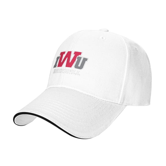 Indiana Wesleyan University Logo Casual Sandwich Baseball Cap Adjustable For Men For Women