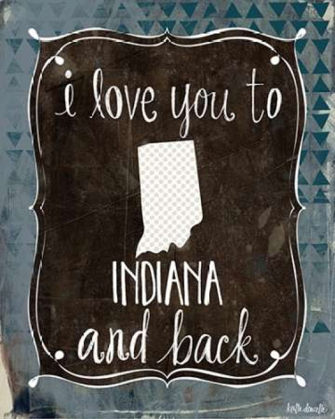 Indiana and Back Canvas Art - Katie Doucette (24 x 30)