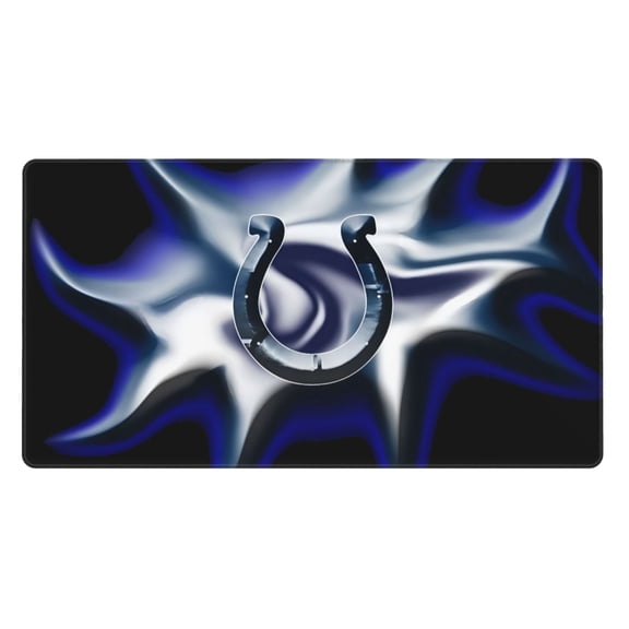 Indianapolis 16x29.5 in Oversized Rubber Mouse Pad 3mm Thick Non-Slip for Office Gaming PC Laptop Work Study Desktop Console Daily Use