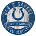 thumbnail image 1 of Indianapolis Colts 12" x 12" Dad's Garage Sign, 1 of 7