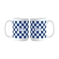 thumbnail image 1 of Indianapolis Colts 2-Pack 15oz. Checkered Wordmark Mug Set, 1 of 1