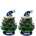 thumbnail image 1 of Indianapolis Colts 2-Pack 4" Ceramic LED Christmas Tree Set, 1 of 3