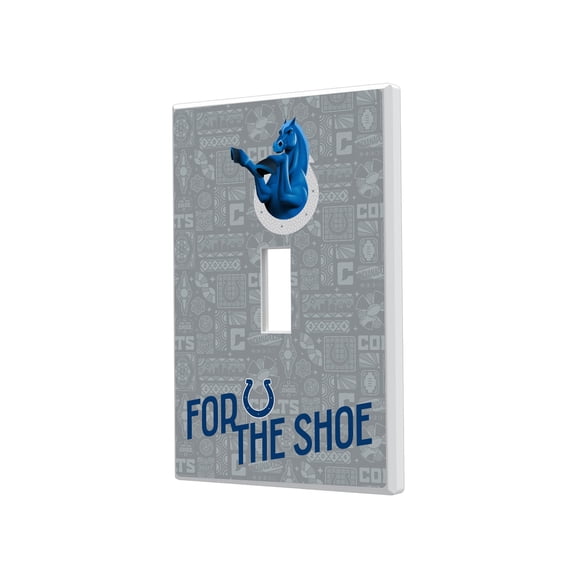 Indianapolis Colts 2024 Illustrated Limited Edition Single Toggle Light Switch Plate